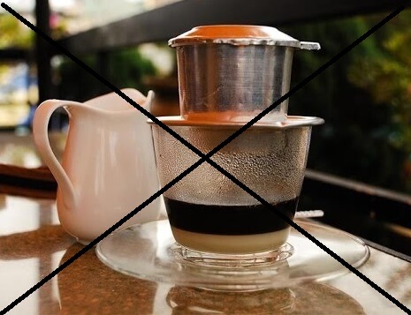 Tránh caffeine
